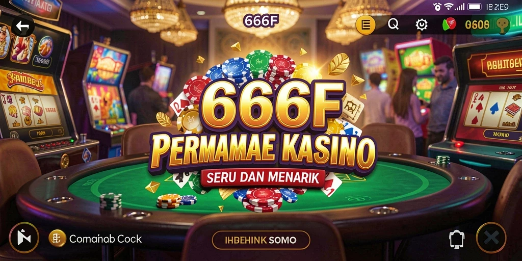 Tampilan gameplay Kasino yang menarik dan menegangkan di 666F.