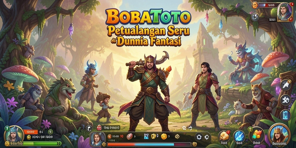 Tangkapan layar gameplay BOBATOTO yang menunjukkan petualangan seru.