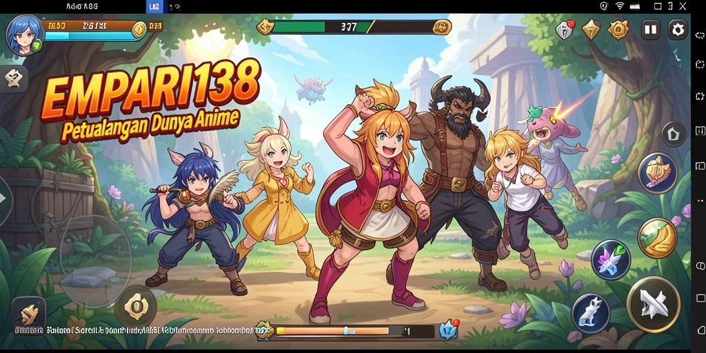 Tampilan grafik menakjubkan dari gameplay <strong>EMPATI138</strong> yang memukau.