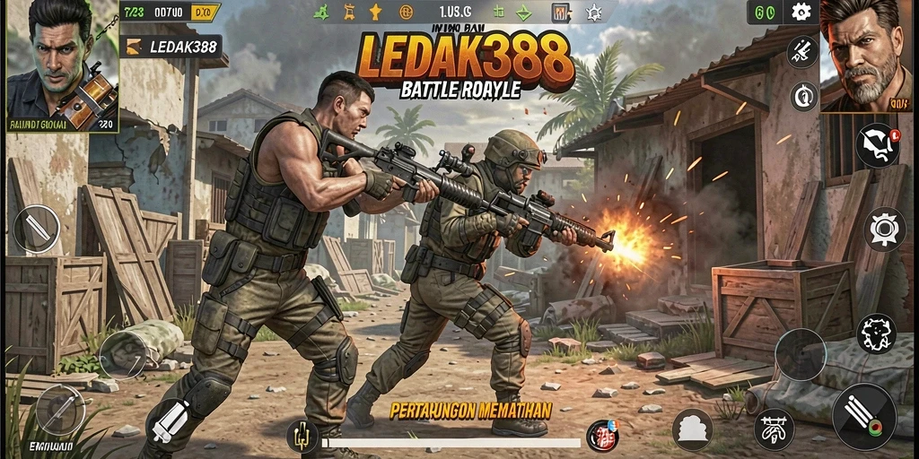 Tampilan mendebarkan dari gameplay <strong>LEDAK388</strong> saat pertarungan berlangsung.