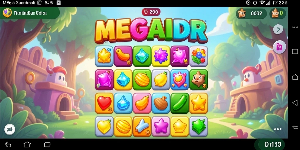 Gambaran menarik dari gameplay MEGAIDR yang penuh tantangan
