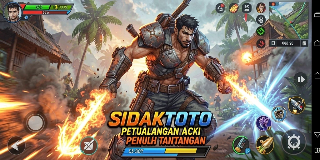 Tampilan gameplay SIDAKTOTO yang menegangkan dan seru.