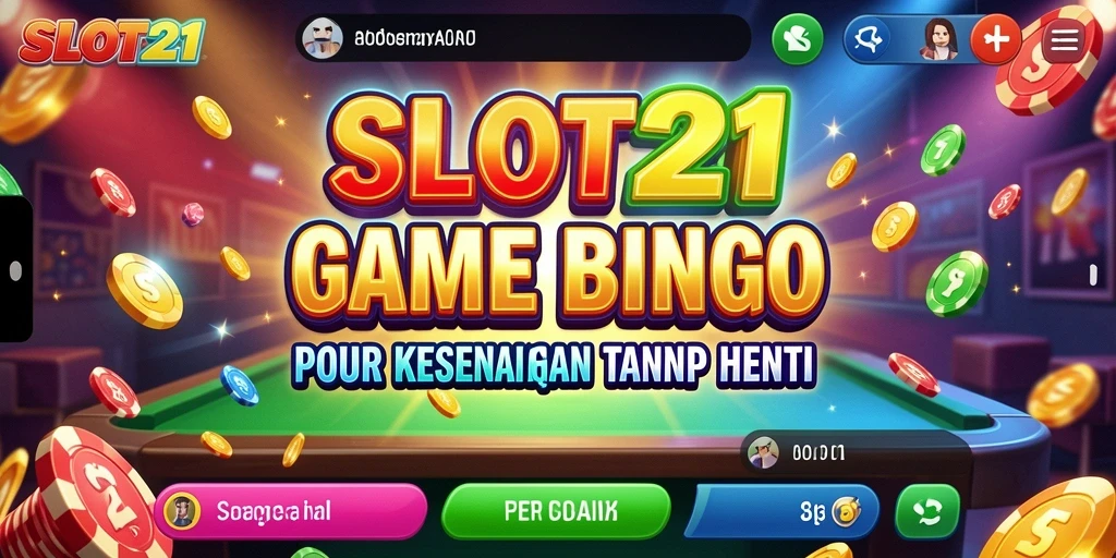 Gameplay seru dan interaktif dari SLOT21 di layar ponsel.