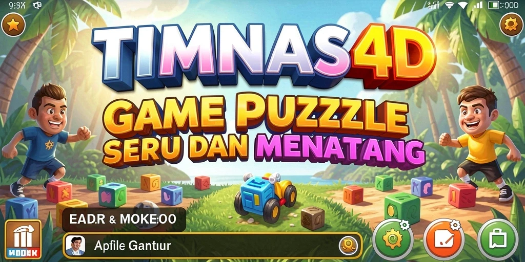 Tangkapan layar gameplay TIMNAS4D dengan teka-teki yang menantang.